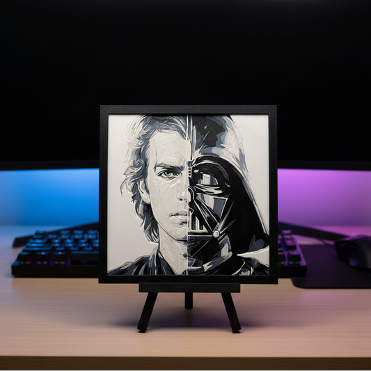 Anakin Skywalker & Darth Vader (Star Wars) - Hueforge