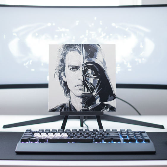 Anakin Skywalker & Darth Vader (Star Wars) - Hueforge