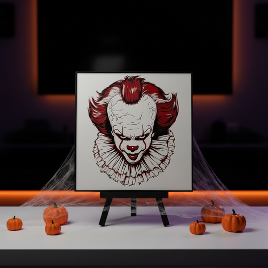 Pennywise (It) - 3D printed Hueforge Artwork