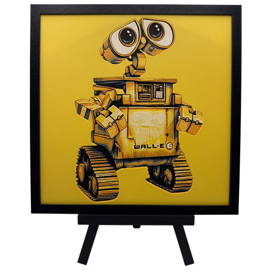 Wall-E (Disney Pixar) - 3D printed Hueforge Artwork