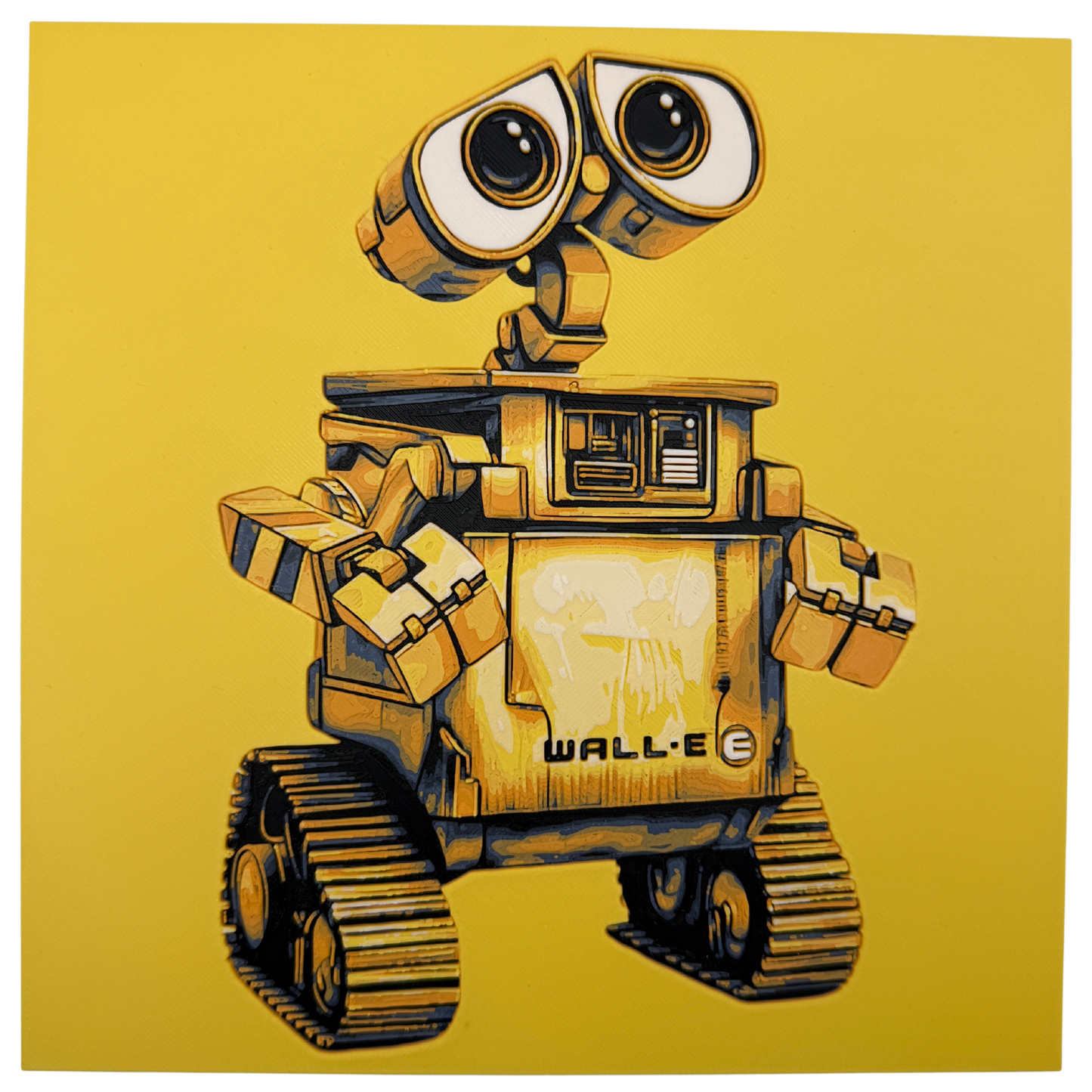 Wall-E (Disney Pixar) - 3D printed Hueforge Artwork